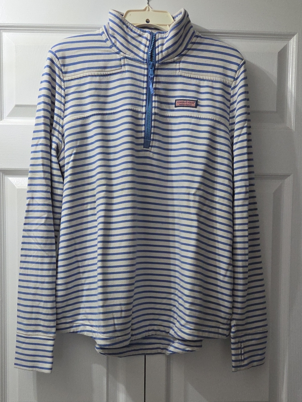 Vineyard Vines EUC 1/4 Zip Fleece Lined Longsleeve Top, Mock Neck, Size XL